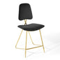 Ponder Performance Velvet Counter Stool by Modway