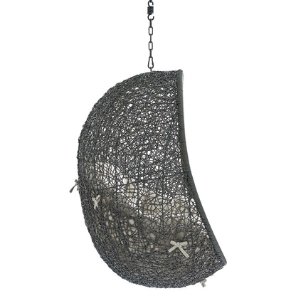 Hide Sunbrella¨ Fabric Swing Outdoor Patio Lounge Chair Without Stand by Modway