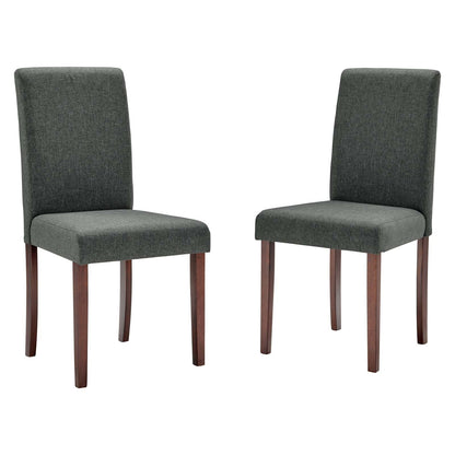Prosper Upholstered Fabric Dining Side Chair Set of 2 by Modway