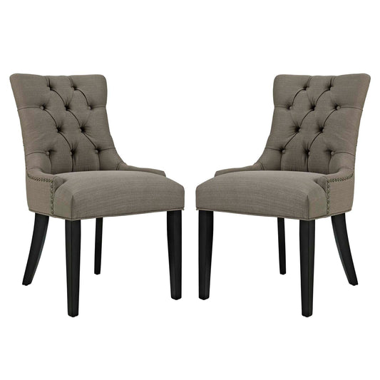 Regent Fabric Dining Side Chair Set of 2 by Modway