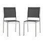 Shore Outdoor Patio Aluminum Side Chair Set of 2 by Modway