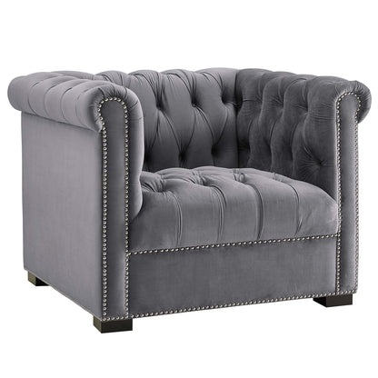 Heritage Performance Velvet Armchair by Modway