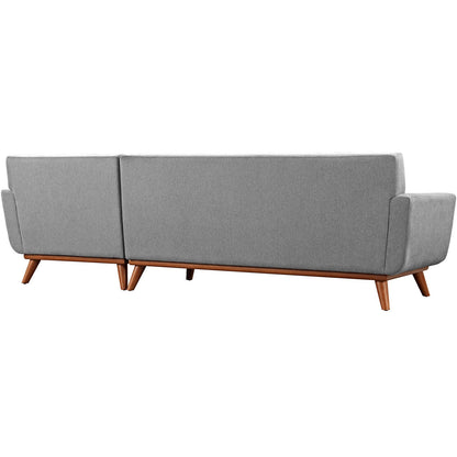 Engage Right-Facing Upholstered Fabric Sectional Sofa by Modway