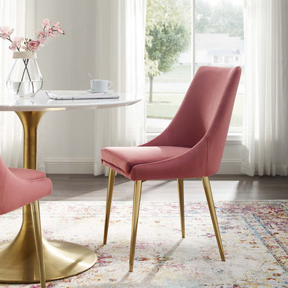 Viscount Modern Accent Performance Velvet Dining Chair by Modway