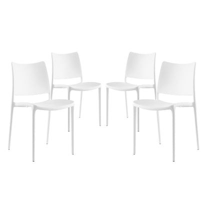 Hipster Dining Side Chair Set of 4 by Modway