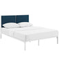 Della Fabric King Bed by Modway