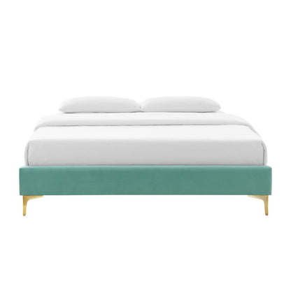 Sutton Performance Velvet King Bed Frame by Modway