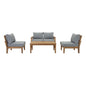 Marina 5 Piece Outdoor Patio Teak Set by Modway