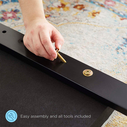 Alyson Angular Channel Tufted Performance Velvet Full / Queen Headboard by Modway