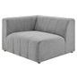 Bartlett Upholstered Fabric Left-Arm Chair by Modway