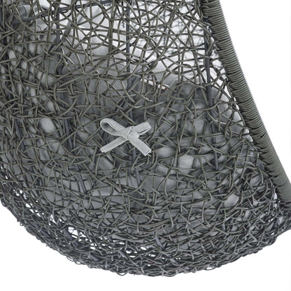 Hide Outdoor Patio Sunbrella¨ Swing Chair With Stand by Modway