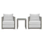Aura 3 Piece Outdoor Patio Wicker Rattan Set by Modway