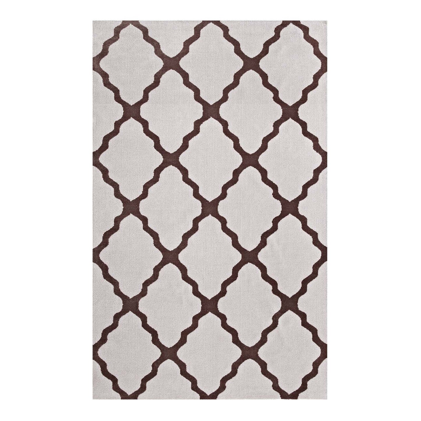 Marja Moroccan Trellis 8x10 Area Rug by Modway