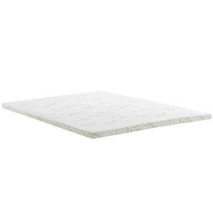 Relax Queen 2" Gel Memory Foam Mattress Topper by Modway