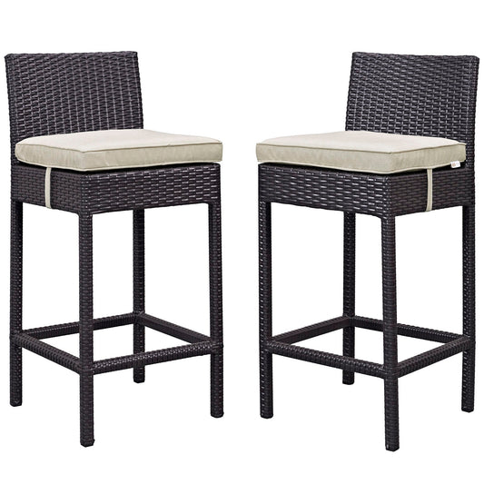 Lift Outdoor Patio Bar Stool Set of 2 by Modway