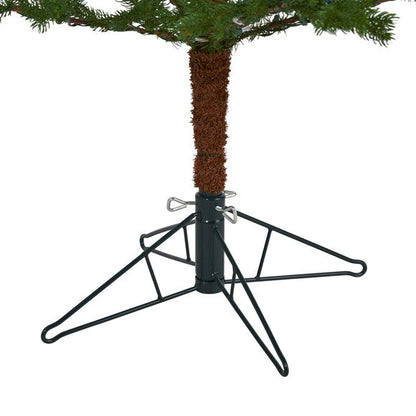 7.5' Fairbanks Fir Artificial Christmas Tree w/ 350 Clear Warm LED Lights