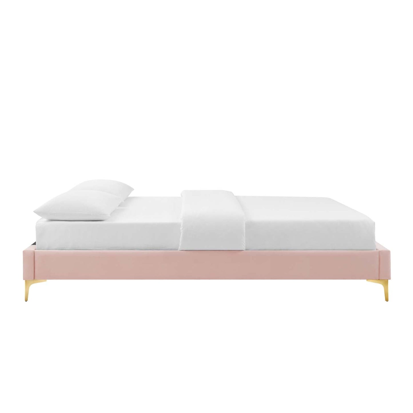 Sutton Performance Velvet King Bed Frame by Modway