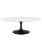 Lippa 48" Oval Wood Coffee Table by Modway