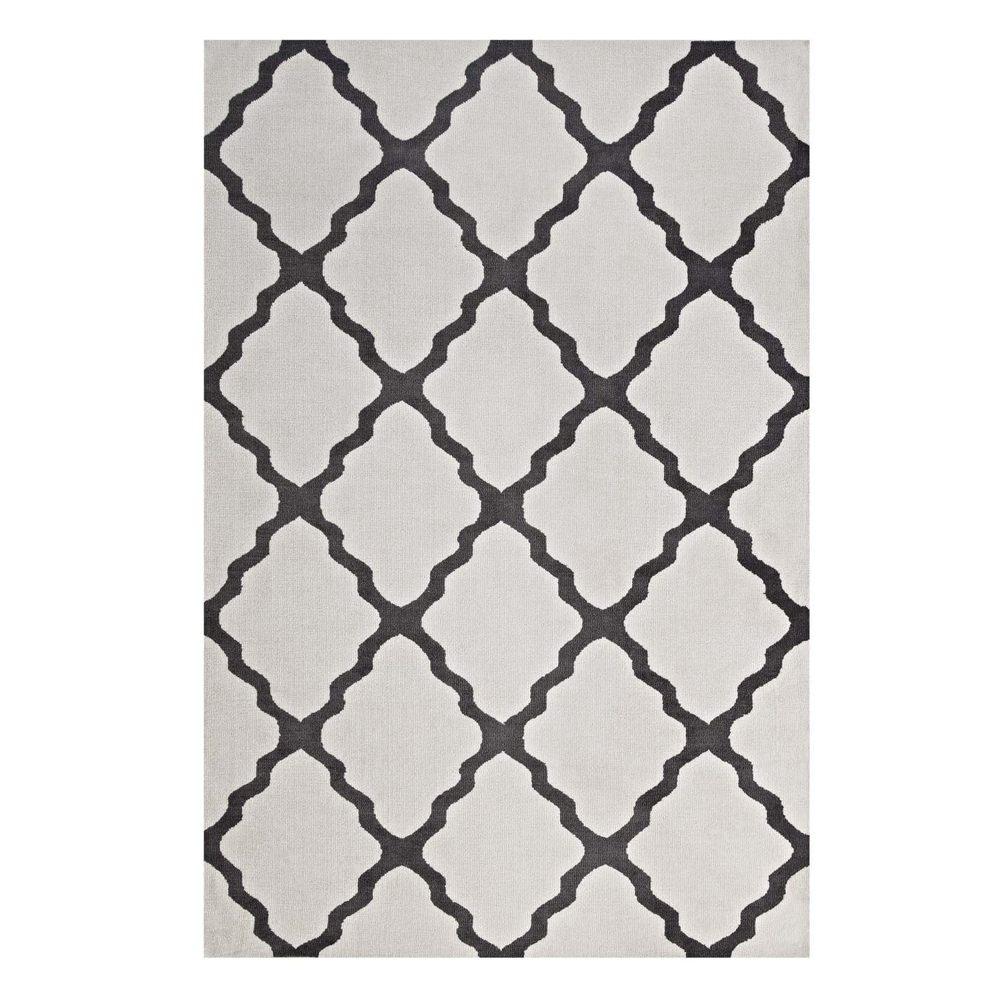 Marja Moroccan Trellis 8x10 Area Rug by Modway