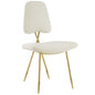 Ponder Performance Velvet Dining Side Chair by Modway