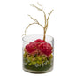 Roses & Hydrangeas Artificial Arrangement