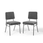 Craft Dining Side Chair Upholstered Fabric Set of 2