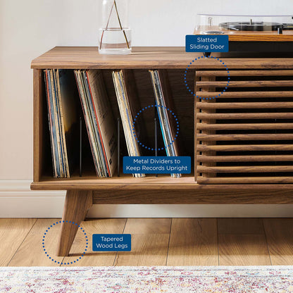 Render Vinyl Record Display Stand by Modway