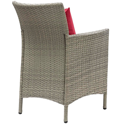 Conduit Outdoor Patio Wicker Rattan Dining Armchair by Modway