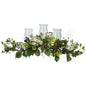Hydrangea Triple Candleabrum Centerpiece