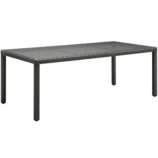 Sojourn 82" Outdoor Patio Dining Table by Modway