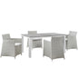 Junction 5 Piece Outdoor Patio Dining Set by Modway