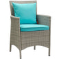 Conduit Outdoor Patio Wicker Rattan Dining Armchair by Modway