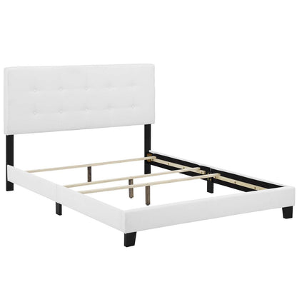 Amira Upholstered Fabric Twin Bed by Modway
