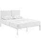 Della Vinyl King Bed by Modway
