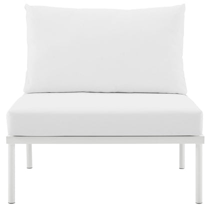 Harmony Armless Outdoor Patio Aluminum Chair by Modway