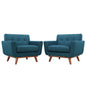 Engage Wood Armchair Set of 2 by Modway