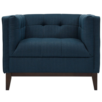 Serve Upholstered Fabric Armchair by Modway