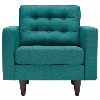 Empress Upholstered Fabric Armchair by Modway