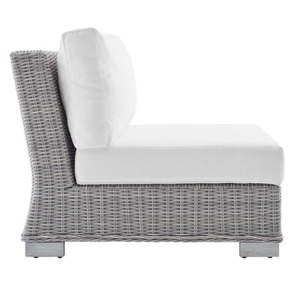 Conway Sunbrella¨ Outdoor Patio Wicker Rattan Armless Chair by Modway
