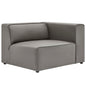 Mingle Vegan Leather Right-Arm Chair by Modway