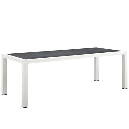 Stance 9 Piece Outdoor Patio Aluminum Dining Set by Modway