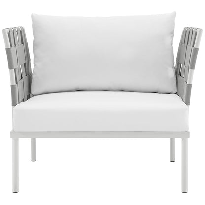 Harmony Outdoor Patio Aluminum Armchair by Modway
