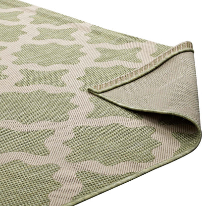 Cerelia Moroccan Trellis Indoor and Outdoor 5x8 Area Rug by Modway