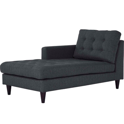 Empress Left-Arm Upholstered Fabric Chaise by Modway