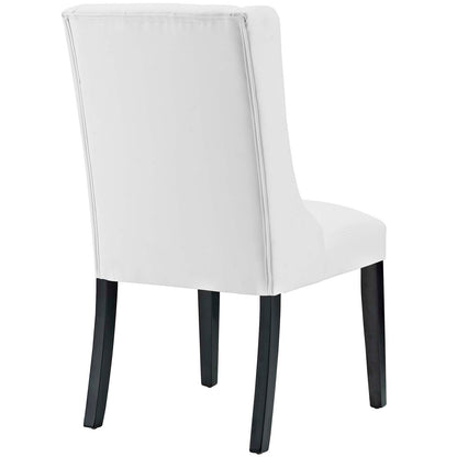 Baronet Vinyl Dining Chair Set of 2 by Modway