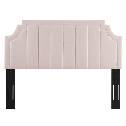 Alyona Channel Tufted Performance Velvet Full/Queen Headboard by Modway