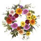 26'' African Sunflower Wreath