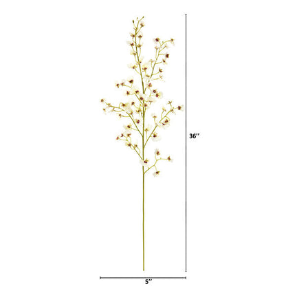 36" Oncidium Artificial Flower (Set of 4)