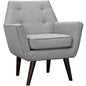Posit Upholstered Fabric Armchair by Modway