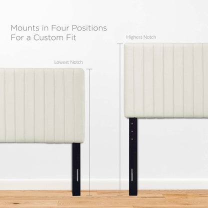 Keira Performance Velvet Twin Headboard by Modway